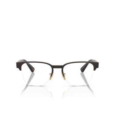 Prada PR A52V Eyeglasses 01U1O1 matte brown - front view