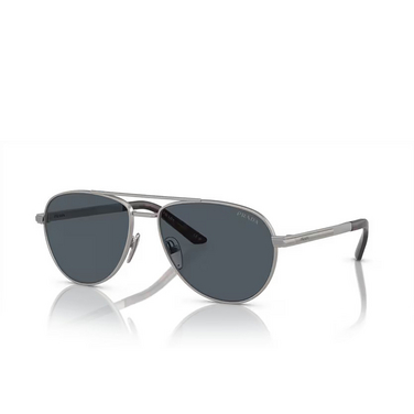 Prada PR A54S Sunglasses 7CQ09T matte gunmetal - three-quarters view
