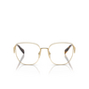 Prada PR A54VD Eyeglasses ZVN1O1 pale gold - product thumbnail 1/4