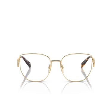 Prada PR A54VD Eyeglasses ZVN1O1 pale gold - front view