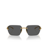 Prada PR A55S Sunglasses 15N5S0 satin yellow gold - product thumbnail 1/4