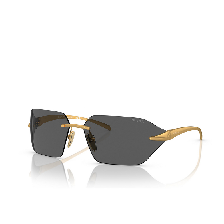 Prada PR A55S Sunglasses 15N5S0 satin yellow gold - 2/4