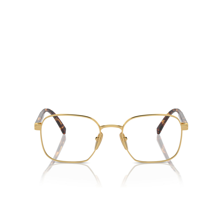 Prada PR A55V Eyeglasses 5AK1O1 gold - 1/4