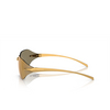 Prada PR A56S Sunglasses 15N80C satin yellow gold - product thumbnail 3/4