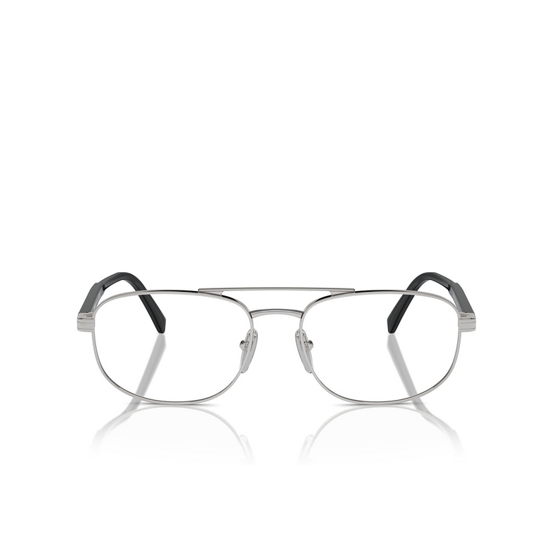 Gafas graduadas Prada PR A56V 1BC1O1 silver - 1/4