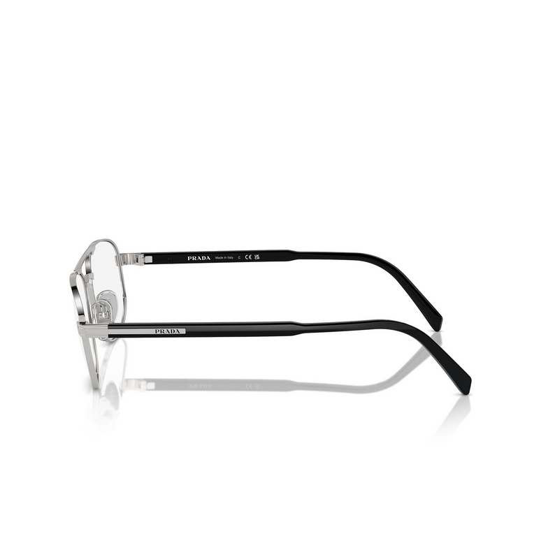 Lunettes de vue Prada PR A56V 1BC1O1 silver - 3/4