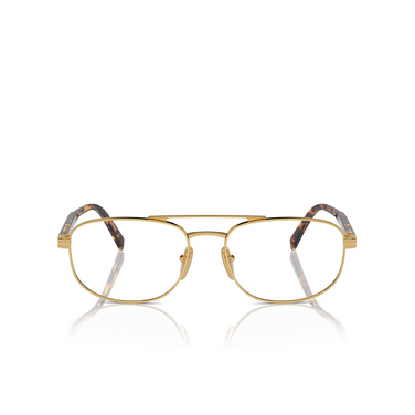 Gafas graduadas Prada PR A56V 5AK1O1 gold - Vista delantera