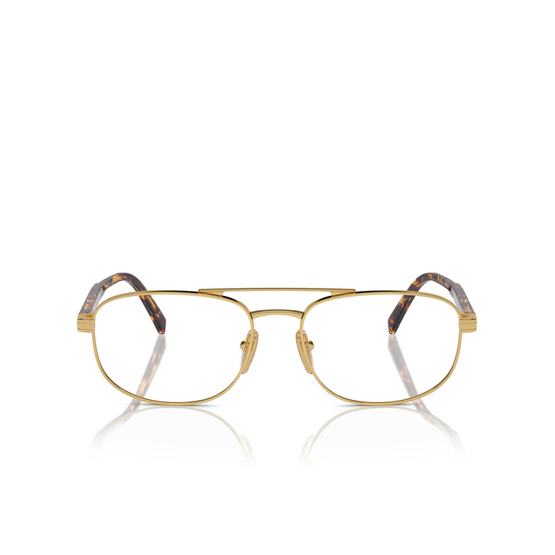 Prada PR A56V Eyeglasses 5AK1O1 gold - 1/4