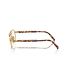 Prada PR A56V Eyeglasses 5AK1O1 gold - product thumbnail 3/4