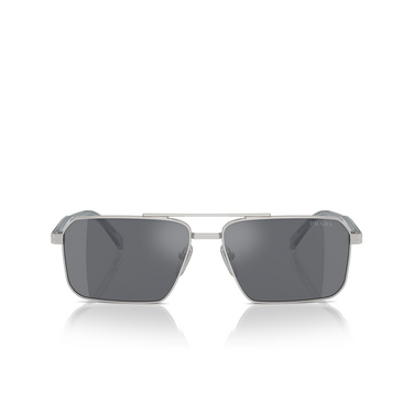 Prada PR A57S Sunglasses 1BC175 silver - front view