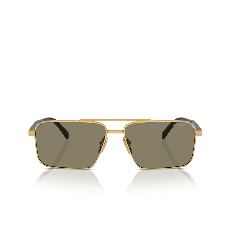 Gafas de sol Prada PR A57S 5AK90F gold - 1/4