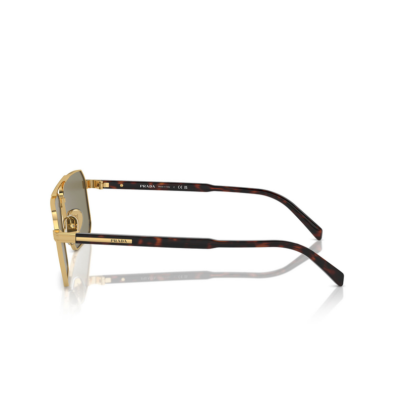 Gafas de sol Prada PR A57S 5AK90F gold - 3/4