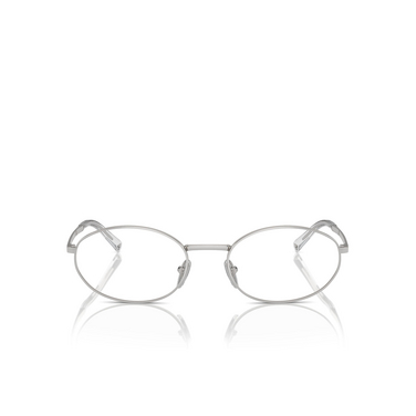 Occhiali da vista Prada PR A57V 1BC1O1 silver - frontale