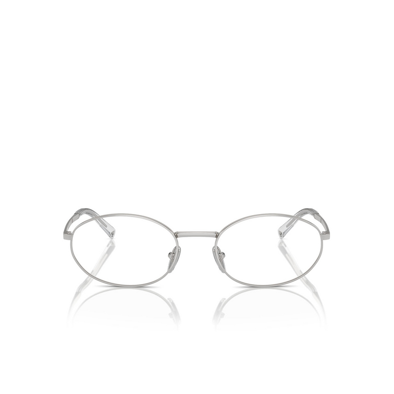 Prada PR A57V Eyeglasses 1BC1O1 silver - 1/4