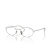 Prada PR A57V Eyeglasses 1BC1O1 silver - product thumbnail 2/4