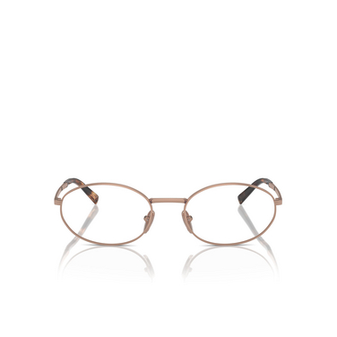 Prada PR A57V Eyeglasses ZVF1O1 rose gold - front view