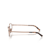 Prada PR A57V Eyeglasses ZVF1O1 rose gold - product thumbnail 3/4