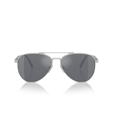 Prada PR A58S Sonnenbrillen 1BC175 silver - Vorderansicht