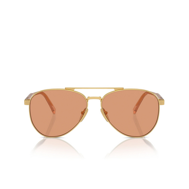 Lunettes de soleil Prada PR A58S 5AK07V gold - Vue de face