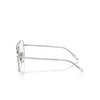 Prada PR A58V Eyeglasses 1BC1O1 silver - product thumbnail 3/4
