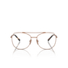 Prada PR A58V Eyeglasses ZVF1O1 rose gold - product thumbnail 1/4