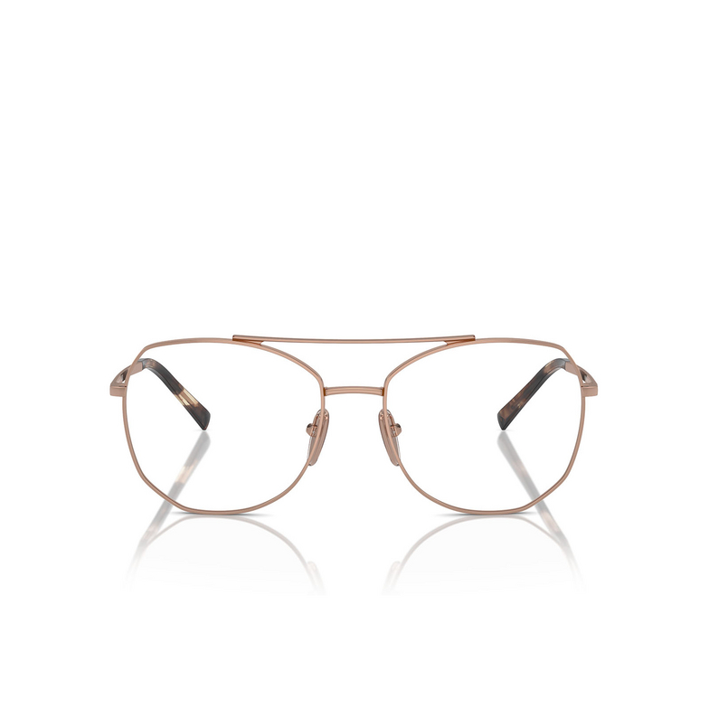 Prada PR A58V Eyeglasses ZVF1O1 rose gold - 1/4