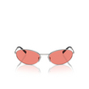 Prada PR A59S Sunglasses 1BC20B silver - product thumbnail 1/4