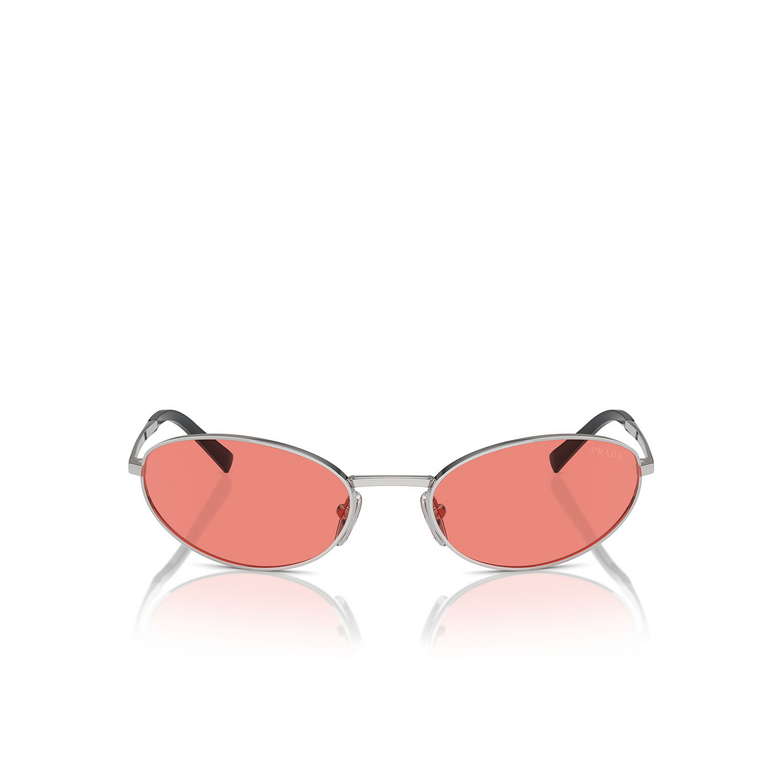 Prada PR A59S Sunglasses 1BC20B silver - 1/4