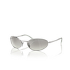 Prada PR A59S Sunglasses 1BC80G silver - product thumbnail 2/4