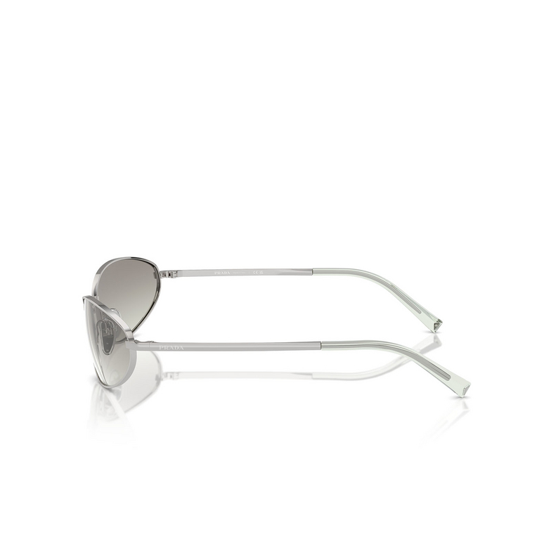 Prada PR A59S Sunglasses 1BC80G silver - 3/4