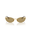 Lunettes de soleil Prada PR A59S 5AK70G gold - Vignette du produit 1/4