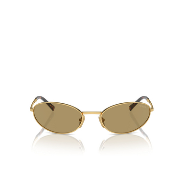 Prada PR A59S Sunglasses 5AK70G gold - front view