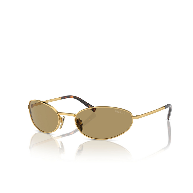 Lunettes de soleil Prada PR A59S 5AK70G gold - 2/4