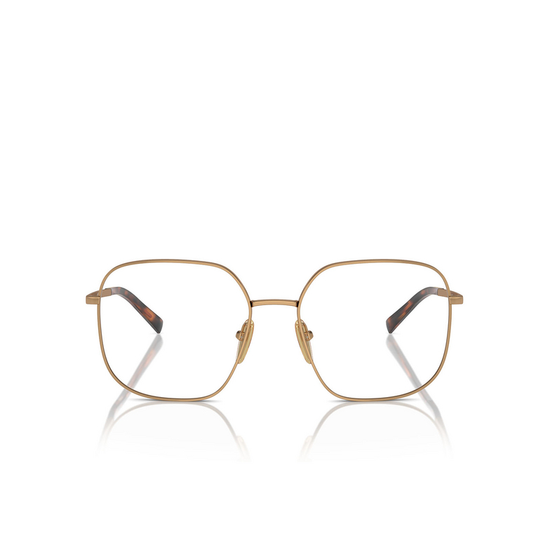 Prada PR A59V Eyeglasses 7OE1O1 brass - 1/4