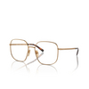 Gafas graduadas Prada PR A59V 7OE1O1 brass - Miniatura del producto 2/4