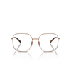 Prada PR A59V Eyeglasses ZVF1O1 rose gold - product thumbnail 1/4
