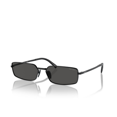 Prada PR A60S Sunglasses 1AB5S0 black - three-quarters view