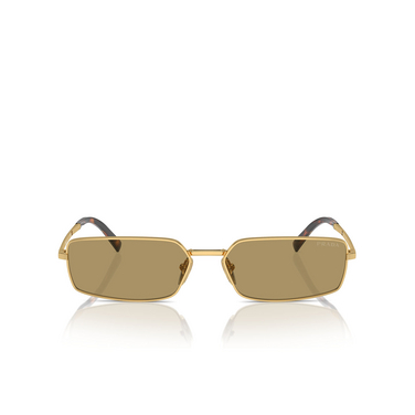 Prada PR A60S Sunglasses 5AK70G gold - front view