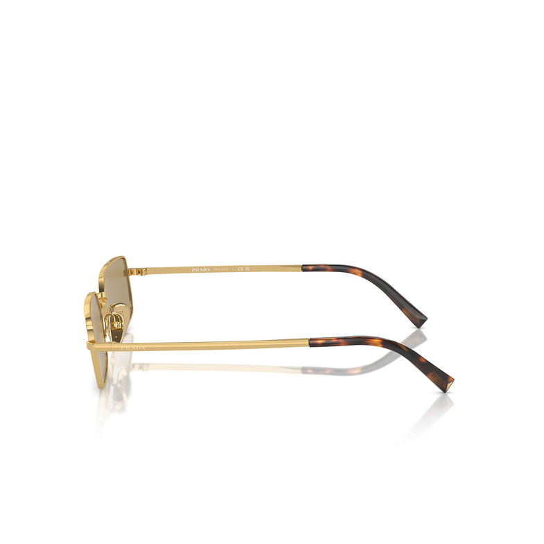 Gafas de sol Prada PR A60S 5AK70G gold - 3/4