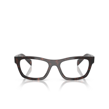 Prada PR B01V Korrektionsbrillen 17N1O1 root tortoise - Vorderansicht