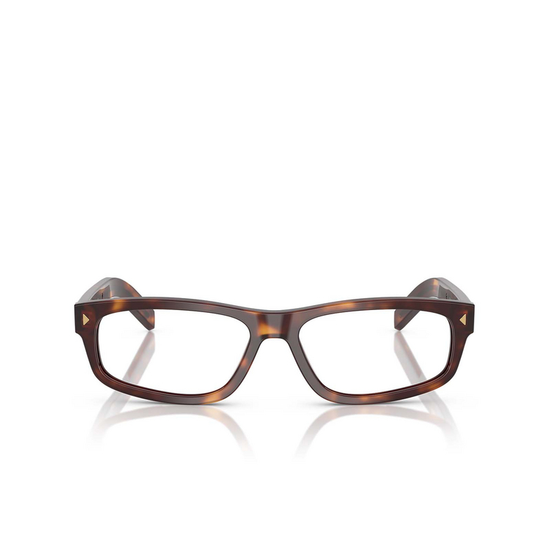 Prada PR B02V Eyeglasses 15W1O1 havana - 1/4