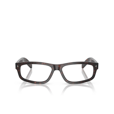 Prada PR B02V Korrektionsbrillen 17N1O1 root havana - Vorderansicht