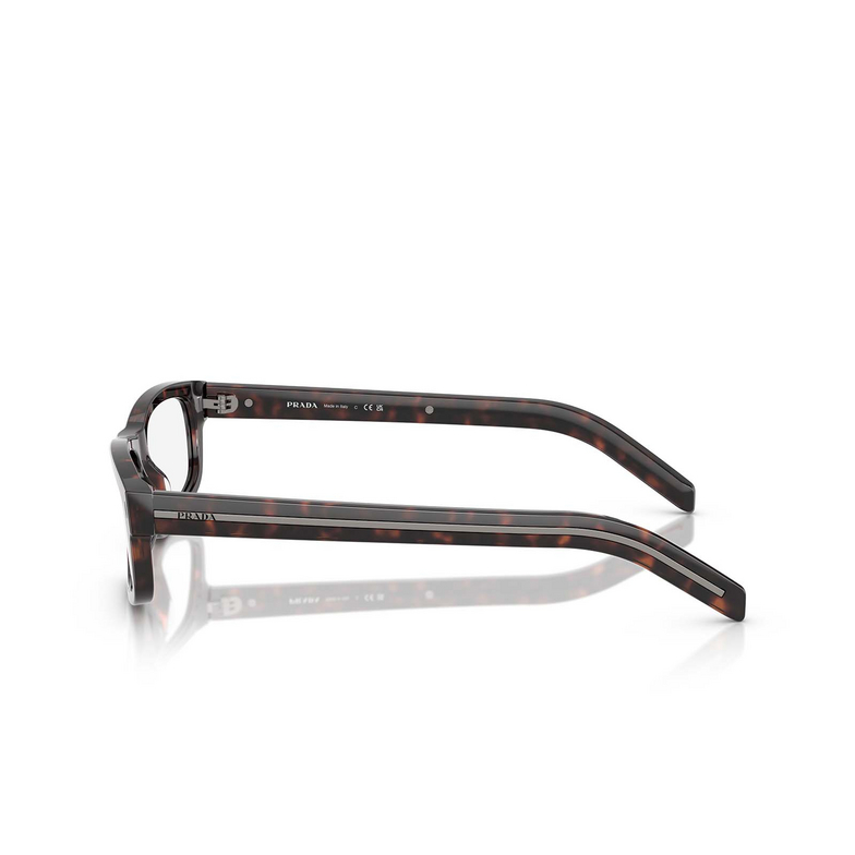 Prada PR B02V Eyeglasses 17N1O1 root havana - 3/4