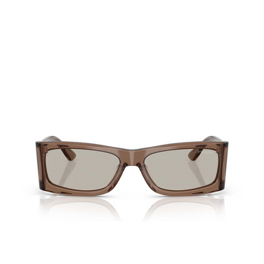 Lunettes de soleil Prada PR B03S 16W5J2 transparent brown - Vue de face