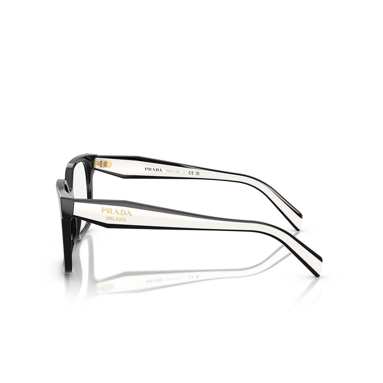 Gafas graduadas Prada PR B03V 16K1O1 black - 3/4