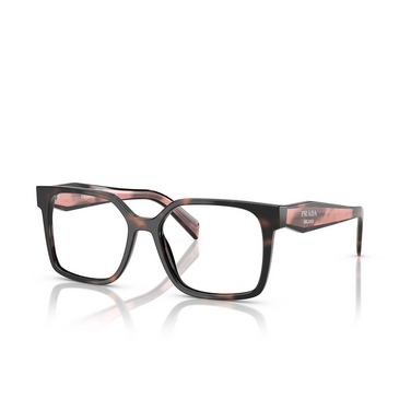 Prada PR B03V Korrektionsbrillen 23A1O1 mauve tortoise - Dreiviertelansicht