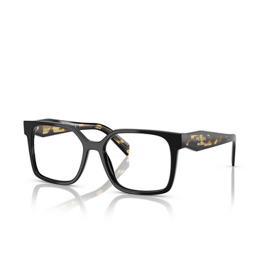 Prada PR B03V Korrektionsbrillen 3891O1 black - Dreiviertelansicht