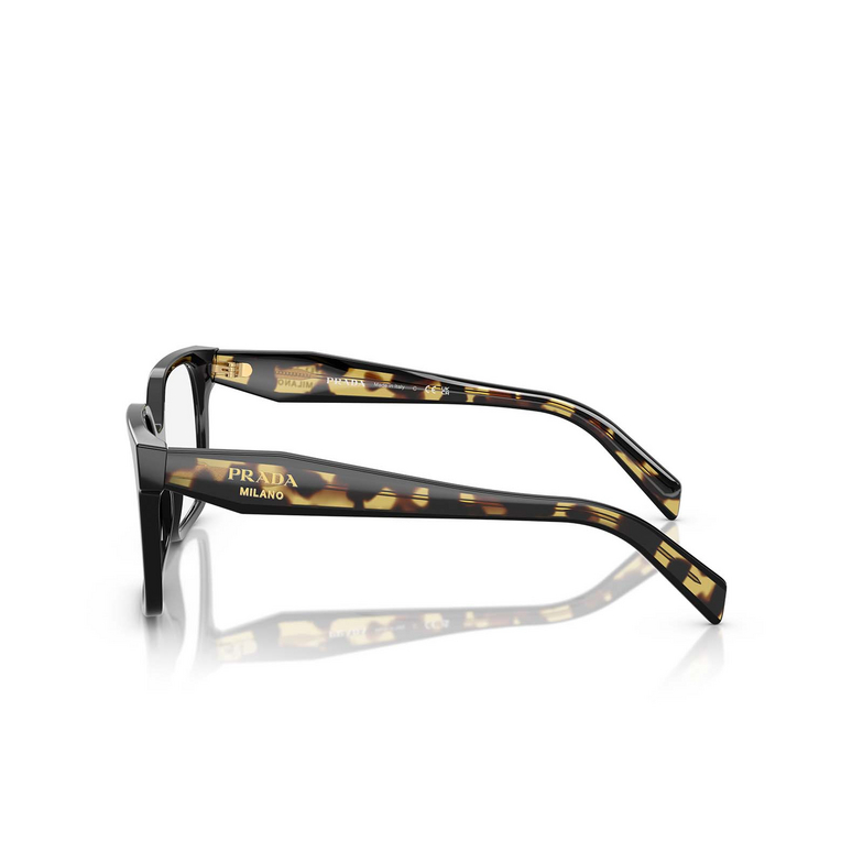 Gafas graduadas Prada PR B03V 3891O1 black - 3/4