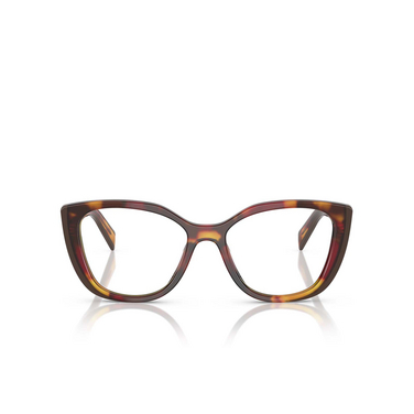 Prada PR B04V Korrektionsbrillen 22A1O1 poppy tortoise / bordeaux - Vorderansicht