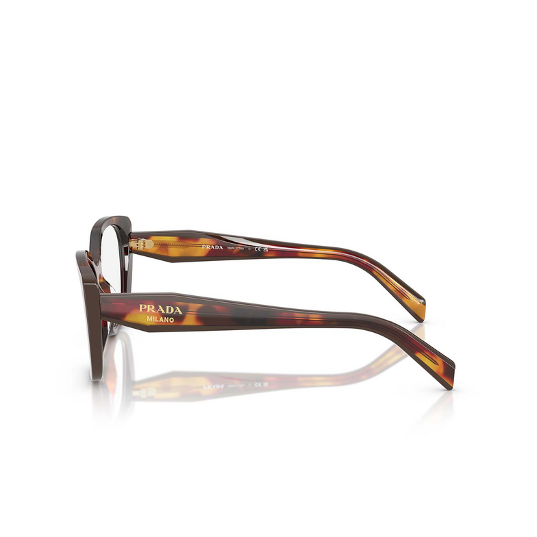 Gafas graduadas Prada PR B04V 22A1O1 poppy tortoise / bordeaux - 3/4